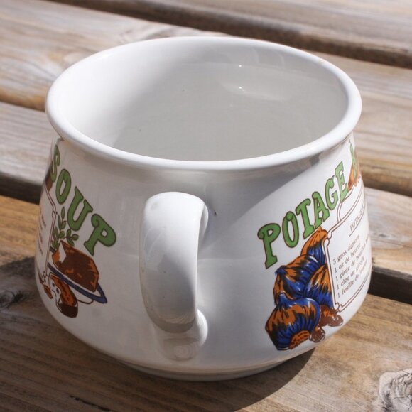 Vintage Onion Soup Bowl Soup Crock - Picture 2 of 5